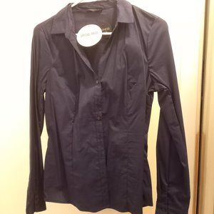 Navy Blue Button Down